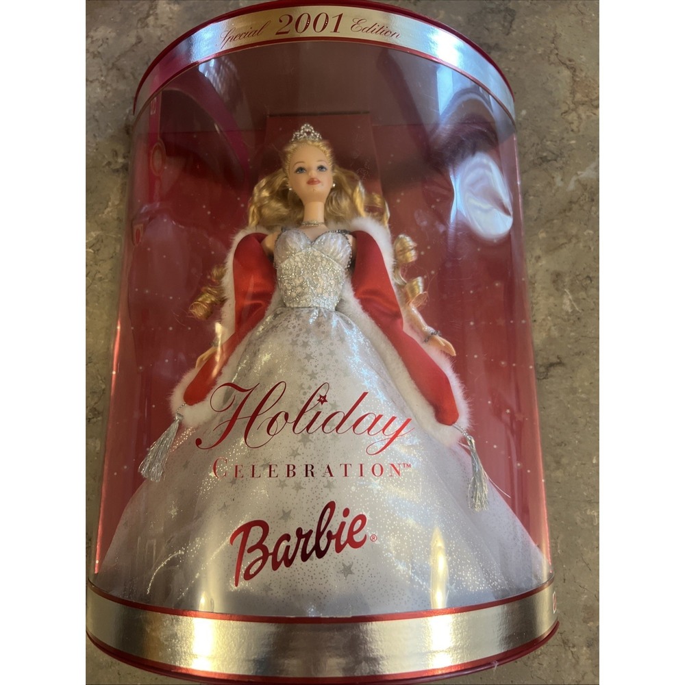 2001 Barbie Holiday Celebration Doll Special Edition Mattel